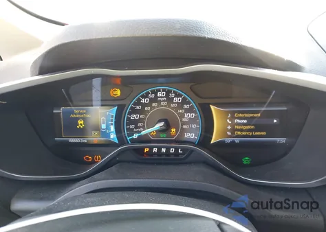 2013 Ford C-Max Hybrid Se z USA, uszkodzony, nr VIN 1FADP5AU4DL525794